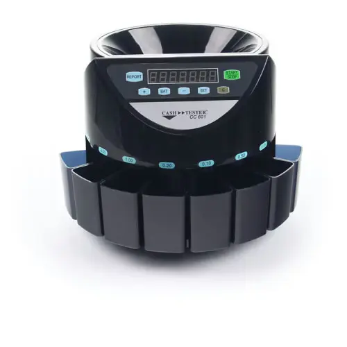 Cash Tester CC 601-EUR - Počítačka a triedička mincí