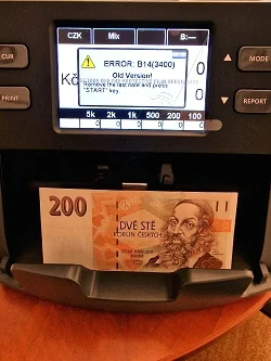 Ratiotec rapidcount T 575-v.CZK počítačka bankoviek